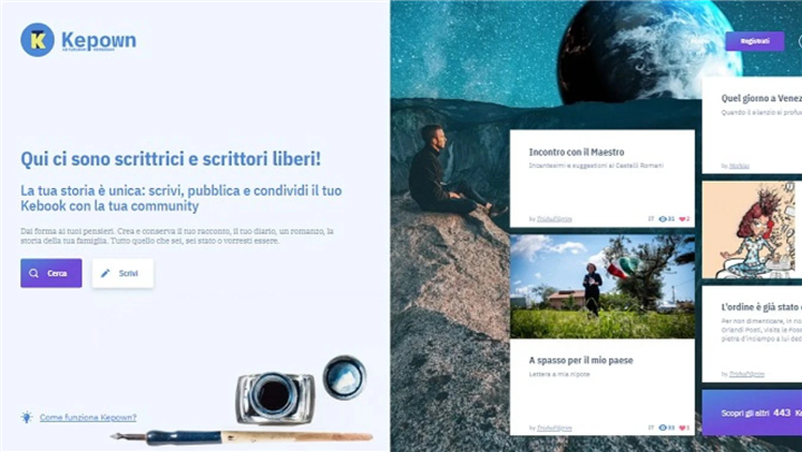 Kepown, il social network per giovani scrittori nasce a Gorizia